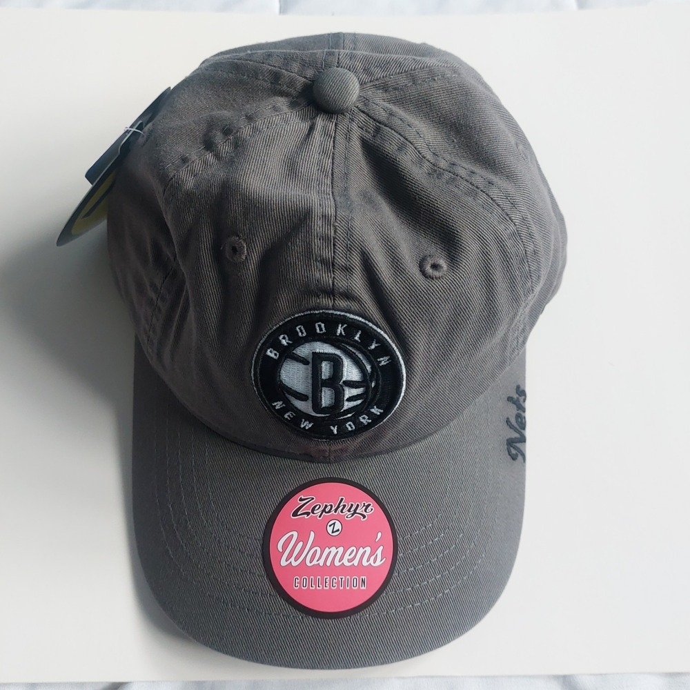 Brooklyn New York Cap‎ Womens Adjustable Zephyr  Collection Black
